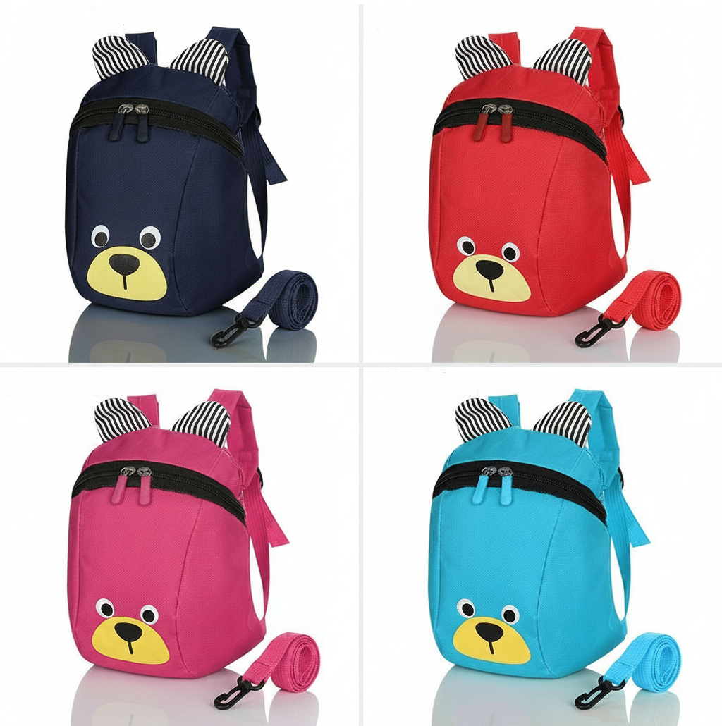 Baby Nursery Backpack - Children Safety Harness Reins Walking Strap