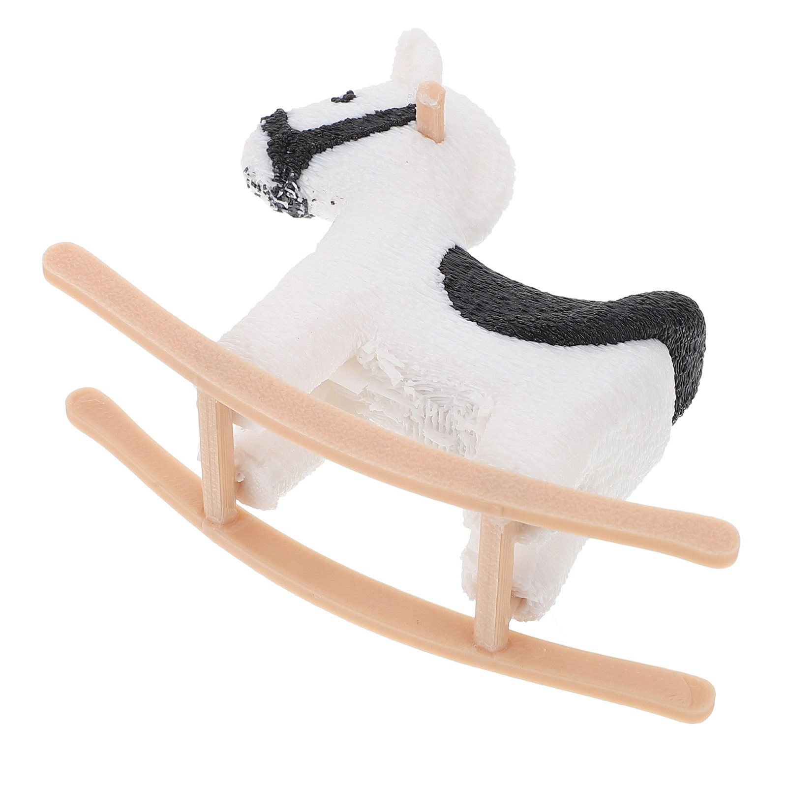 Baby Nursery Rocking Chair - Miniature Rocking Horse Chair Adorable Cartoon