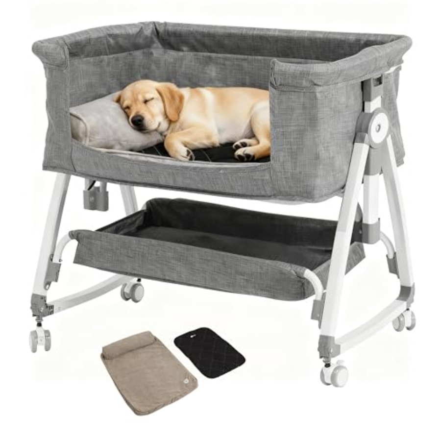 Bassinet Bedside Sleeper - Bedside Dog Bed Co Sleeper 6-Level