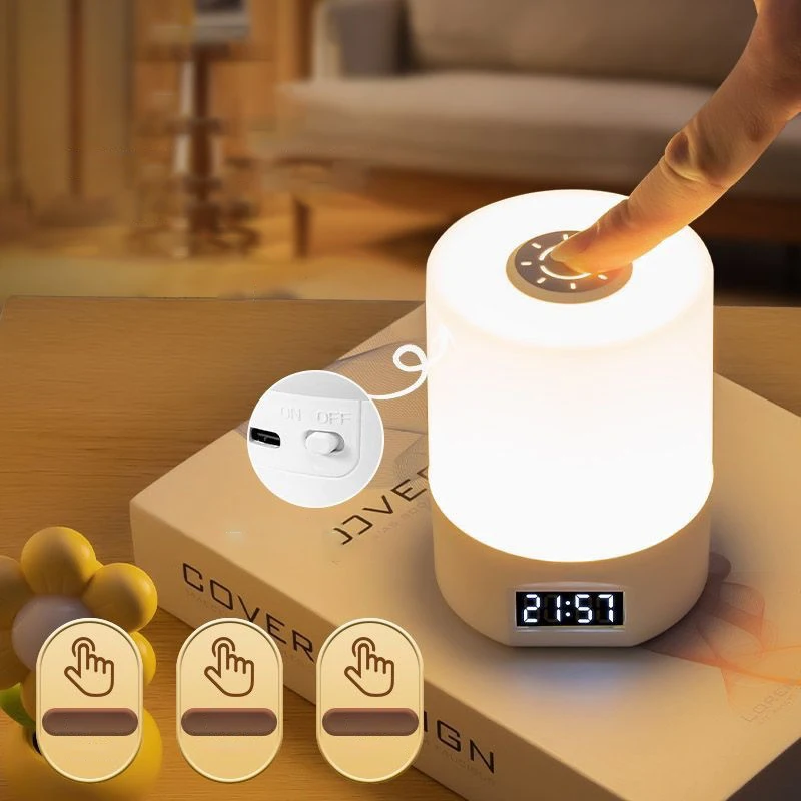 Rechargeable LED Night Light T - Baby Nursery Table Lamp avis et prix