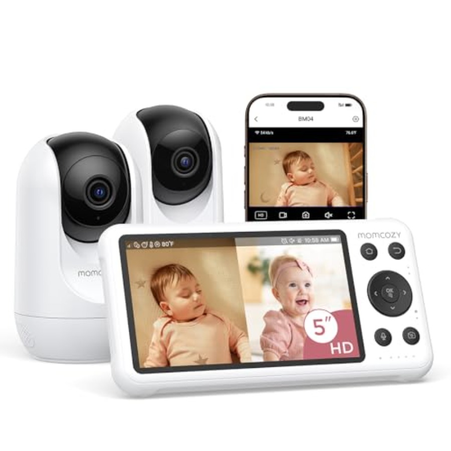 Smart WiFi baby monitor for ho - Baby Monitor Split Screen avis et prix