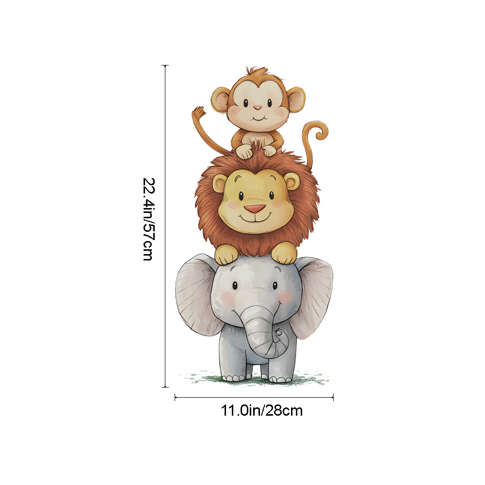 Cute Forest Animals Wall Stick - Animals Baby Nursery avis et prix