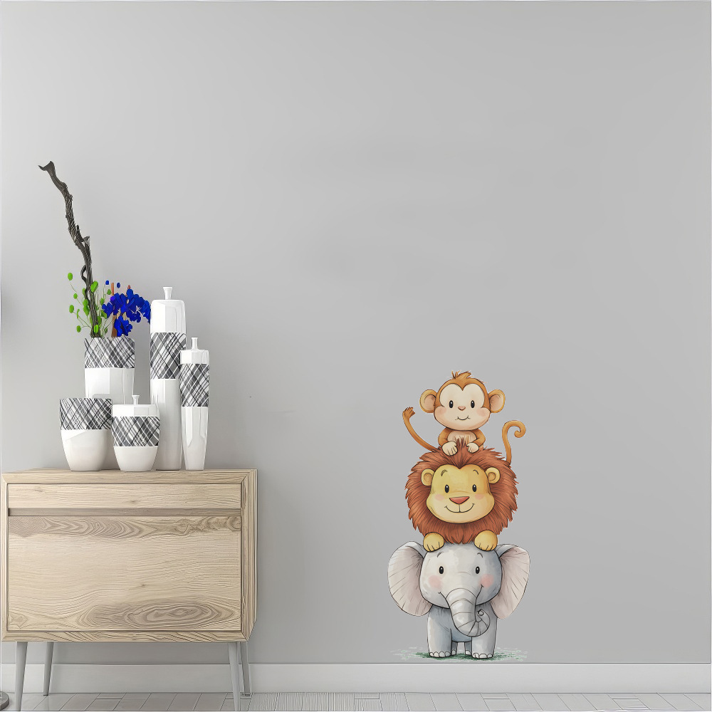 Cute Forest Animals Wall Stick - Animals Baby Nursery avis et prix