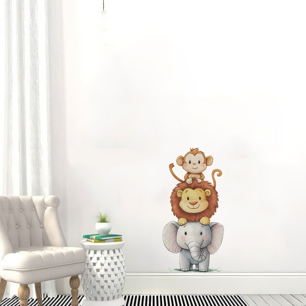 Cute Forest Animals Wall Stick - Animals Baby Nursery avis et prix