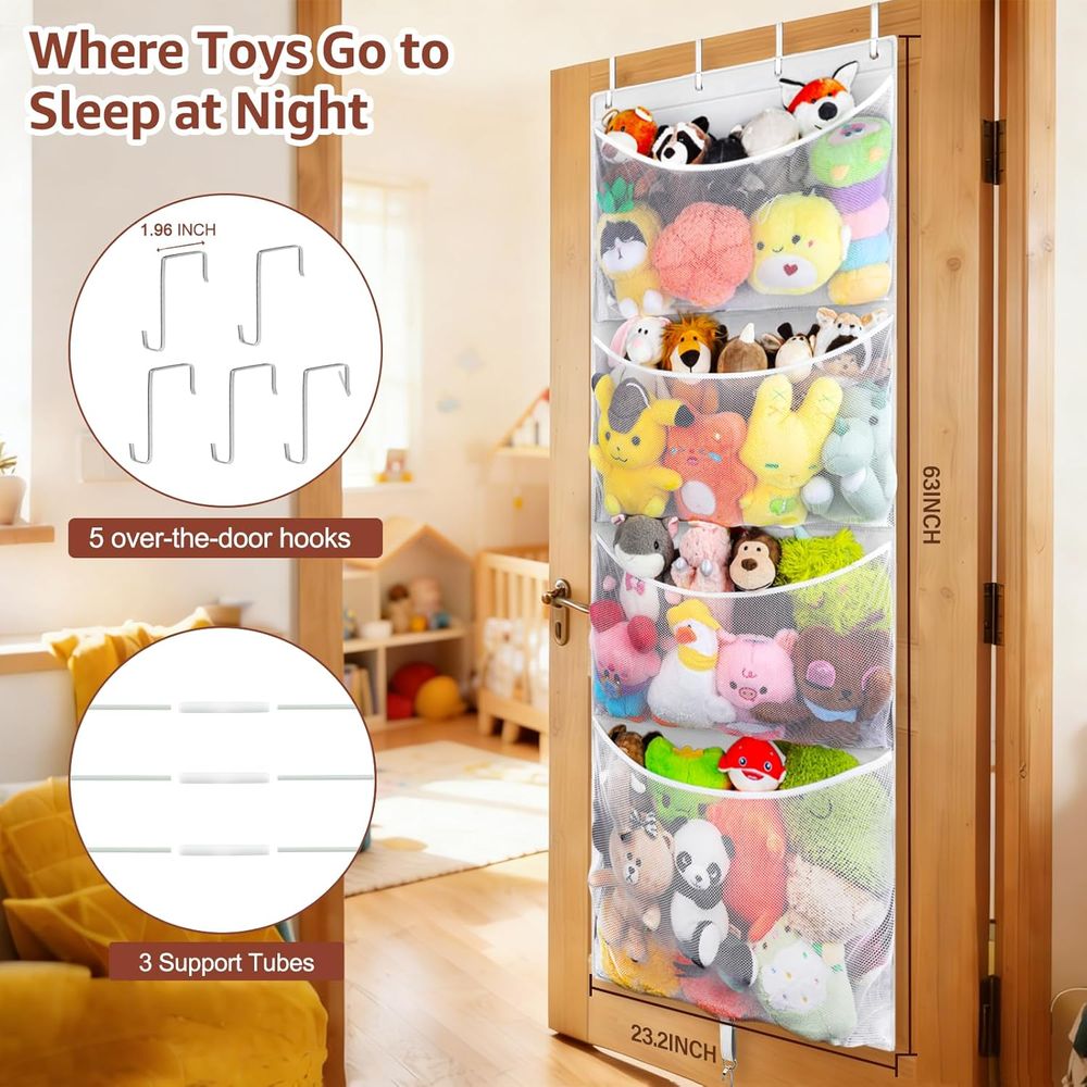 Hanging Stued Animal Storage,  - Baby Nursery Hooks avis et prix