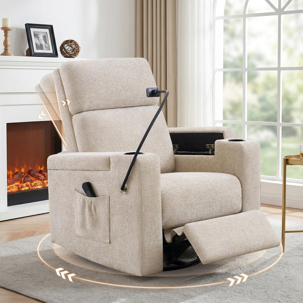 Power Recliner Rocking Chair N - Baby Nursery Rocking Chair avis et prix