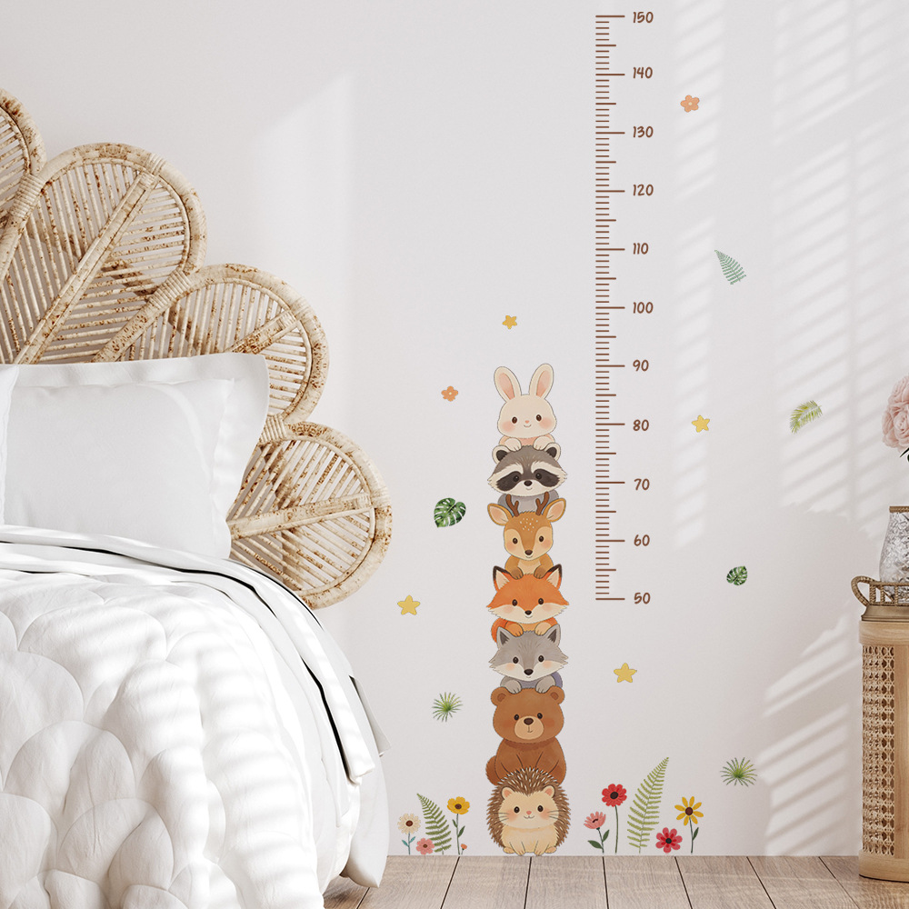 Cute Forest Animals Wall Stick - Baby Nursery Wallpaper Girl avis et prix