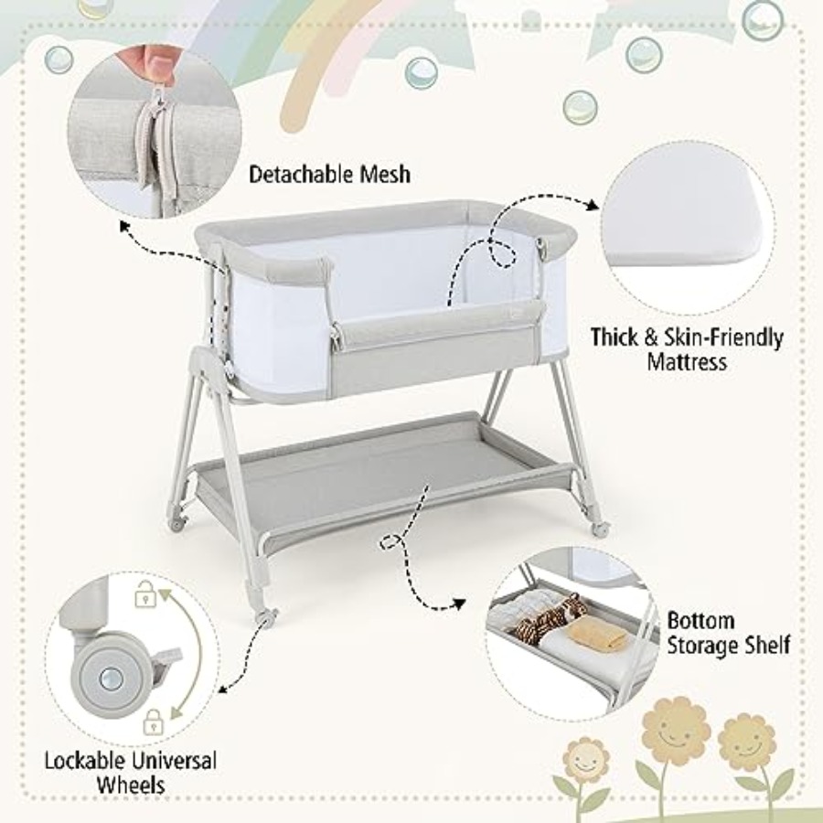 Bassinet Bedside Sleeper Easy  - Bassinet Bedside Sleeper avis et prix
