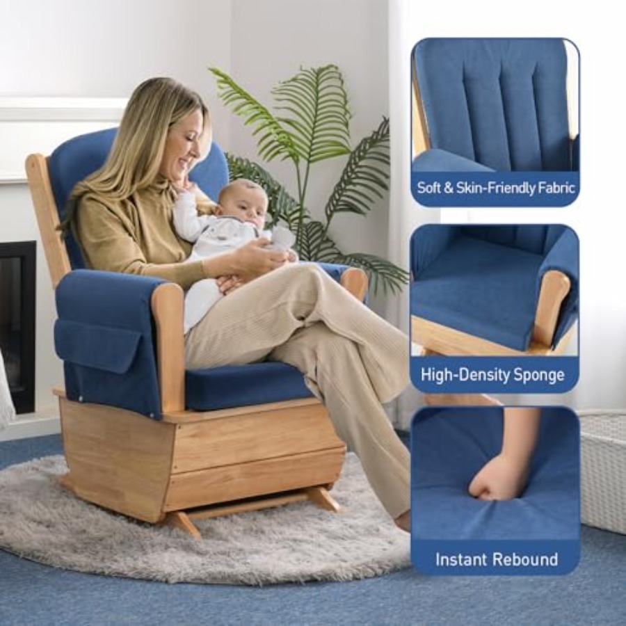 SafeRocker Standard Glider Roc - Baby Nursery Rocking Chair avis et prix