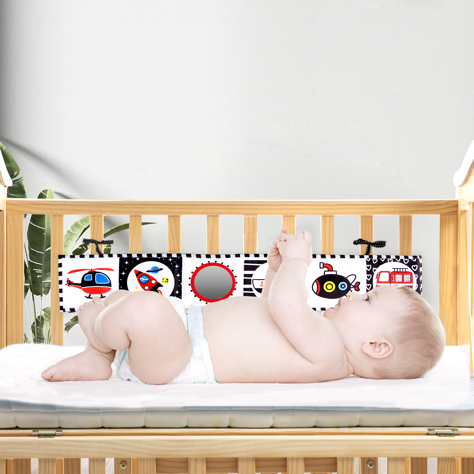 Sensory Cloth Book High Contra - Baby Nursery Books avis et prix