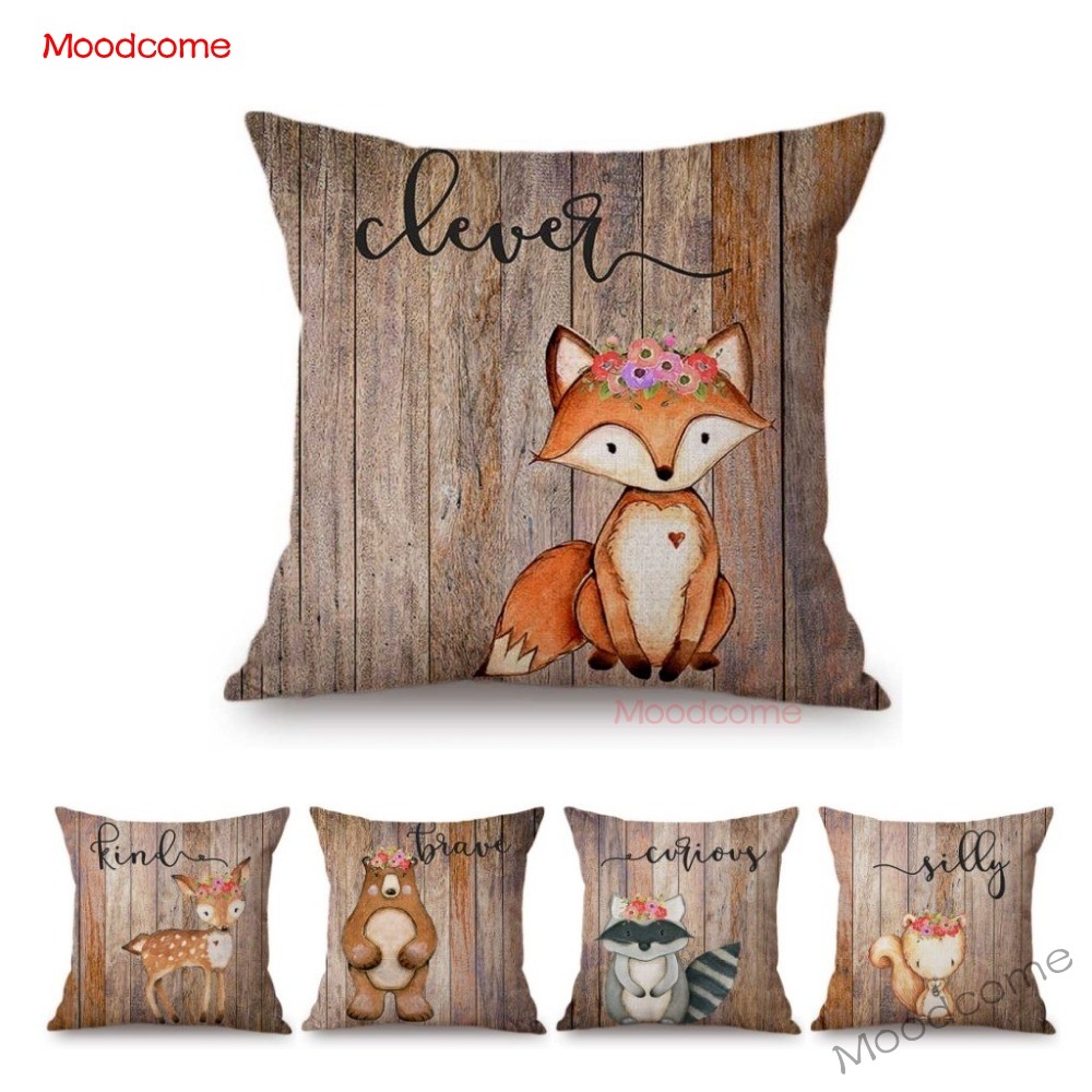 Cute Woodland Animals Wood Tex - Baby Nursery Chair avis et prix