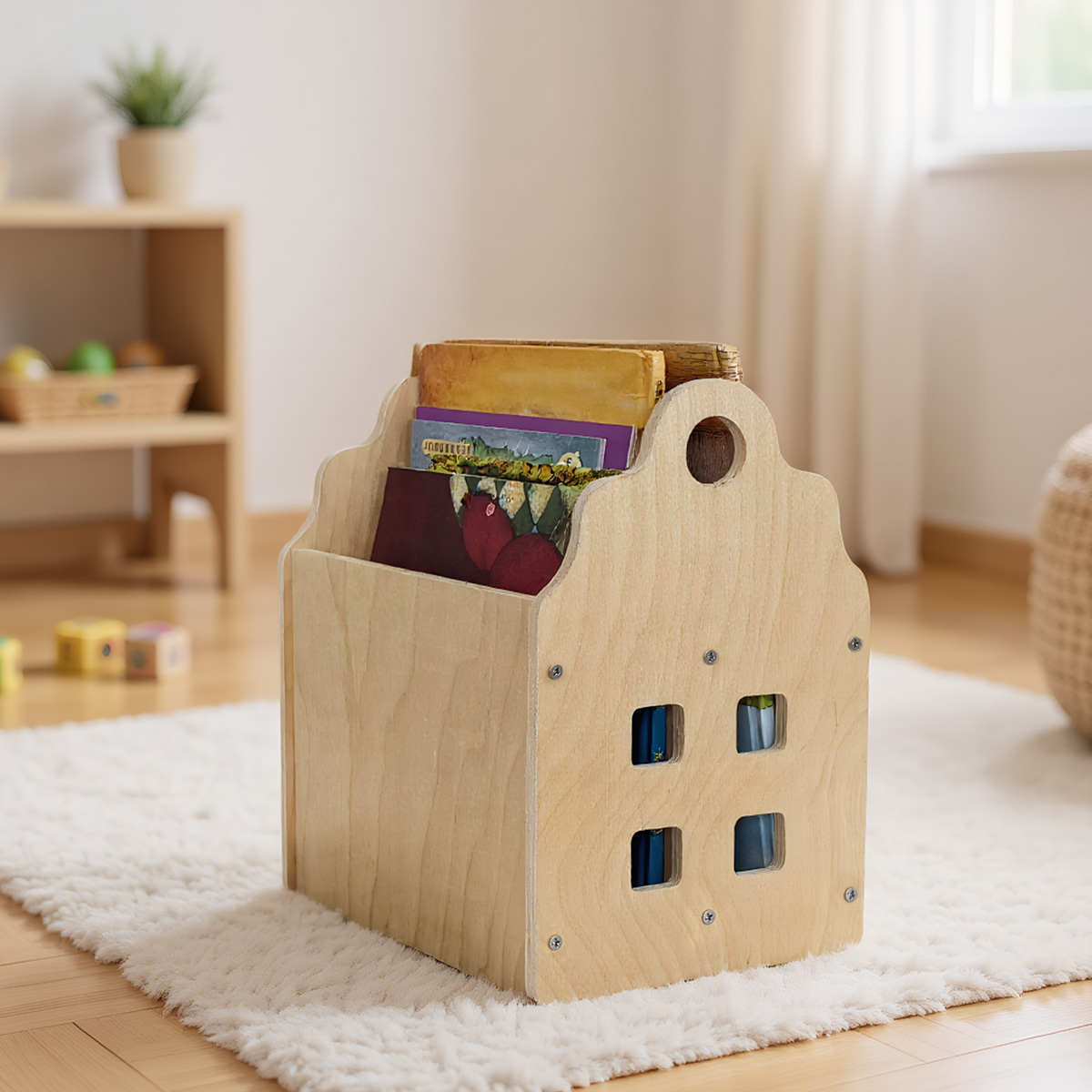 Toddler Bookshelf Double-Sided - Baby Nursery Books avis et prix