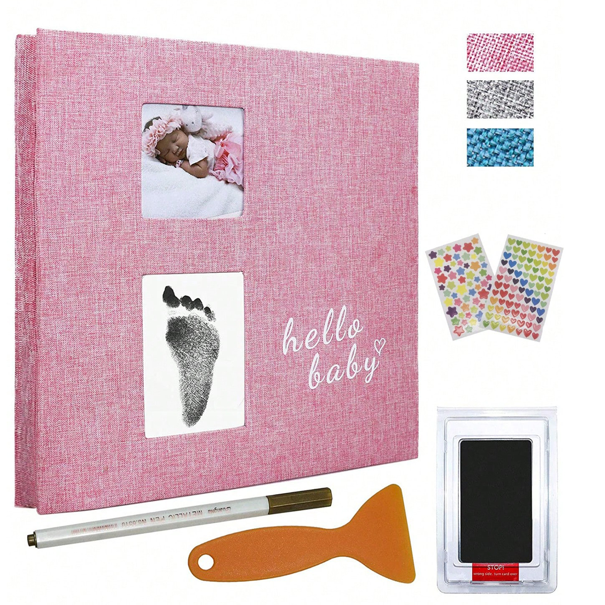 Baby photo album self-adhesive - Baby Nursery Books avis et prix