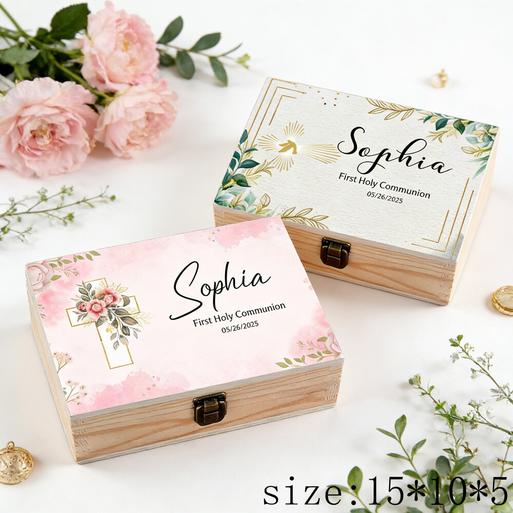 Personalized Baby First Holy C - Baby Keepsake Box avis et prix