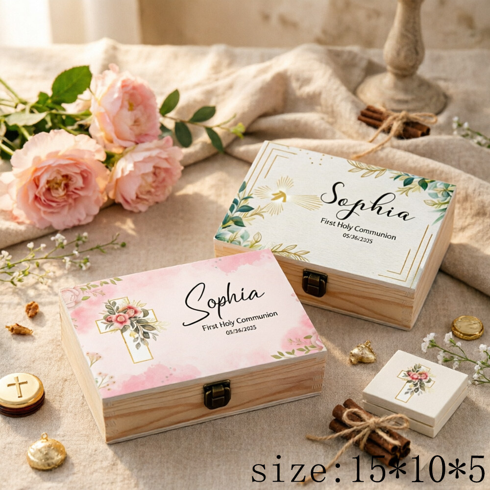 Personalized Baby First Holy C - Baby Keepsake Box avis et prix