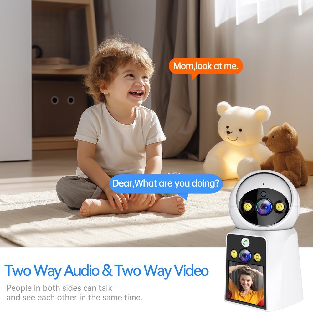 DIFANG yoosee 4K Two Way Video - Baby Monitor Split Screen avis et prix
