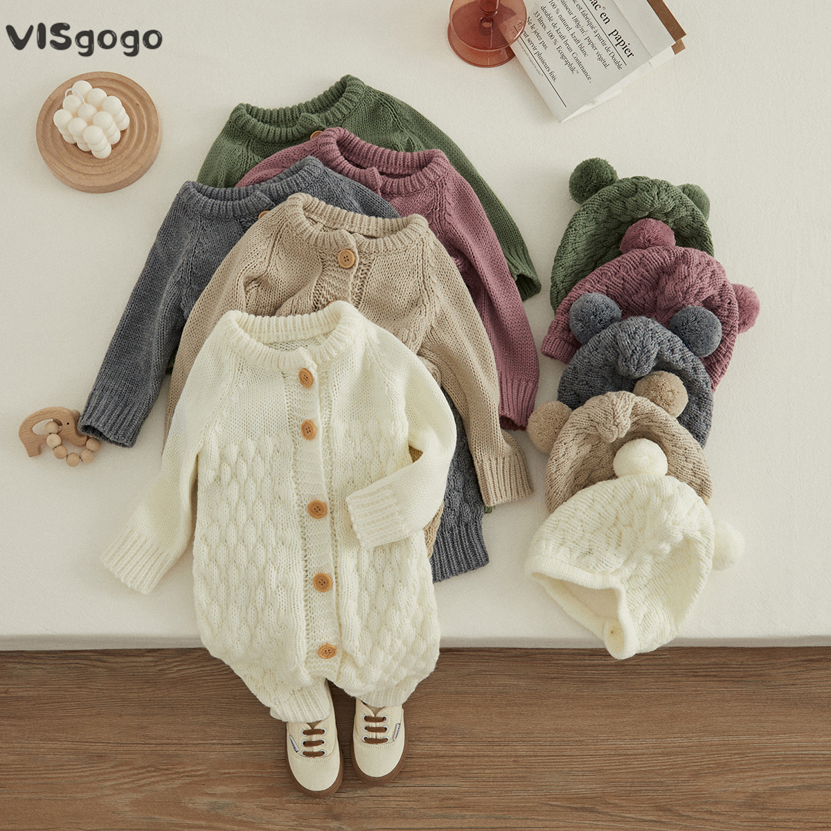VISgogo Baby 2PCS Winter Jumps - Baby Nursery Accessories avis et prix