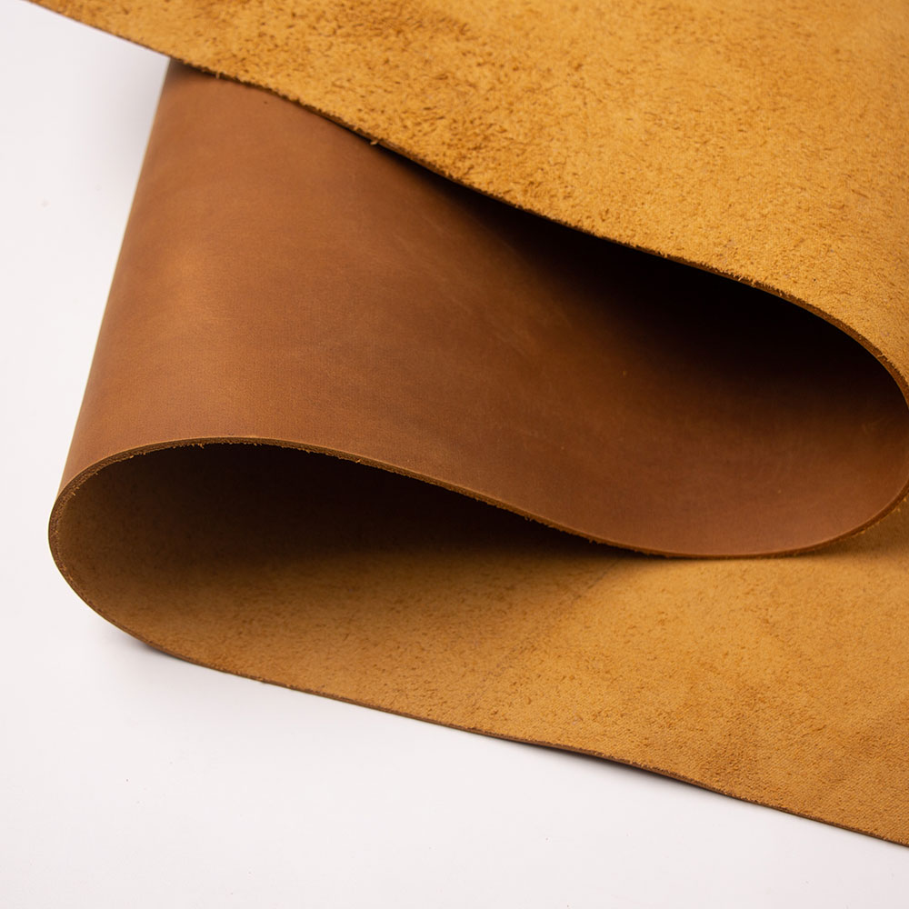 Crazy horse skin LEATHER HIDES - Baby Nursery Yellow avis et prix