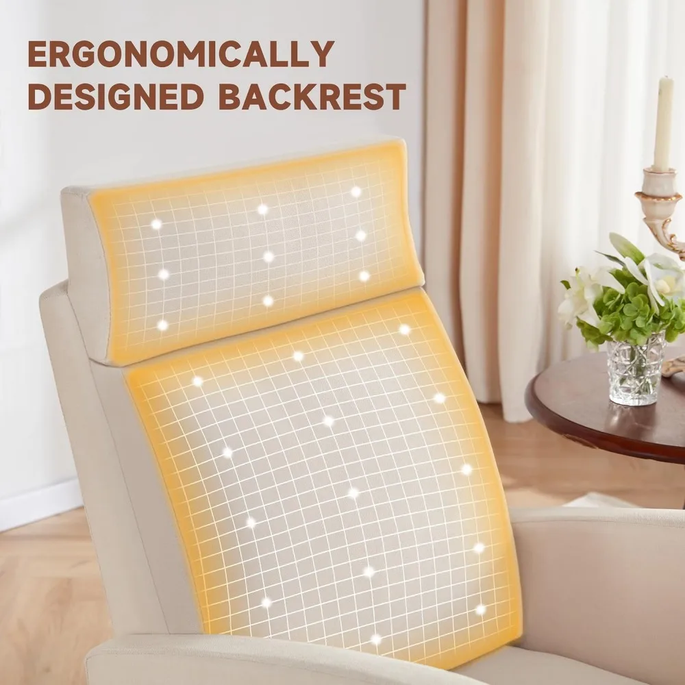 High-Back Nursery Rocking Chai - Baby Nursery Rocking Chair avis et prix