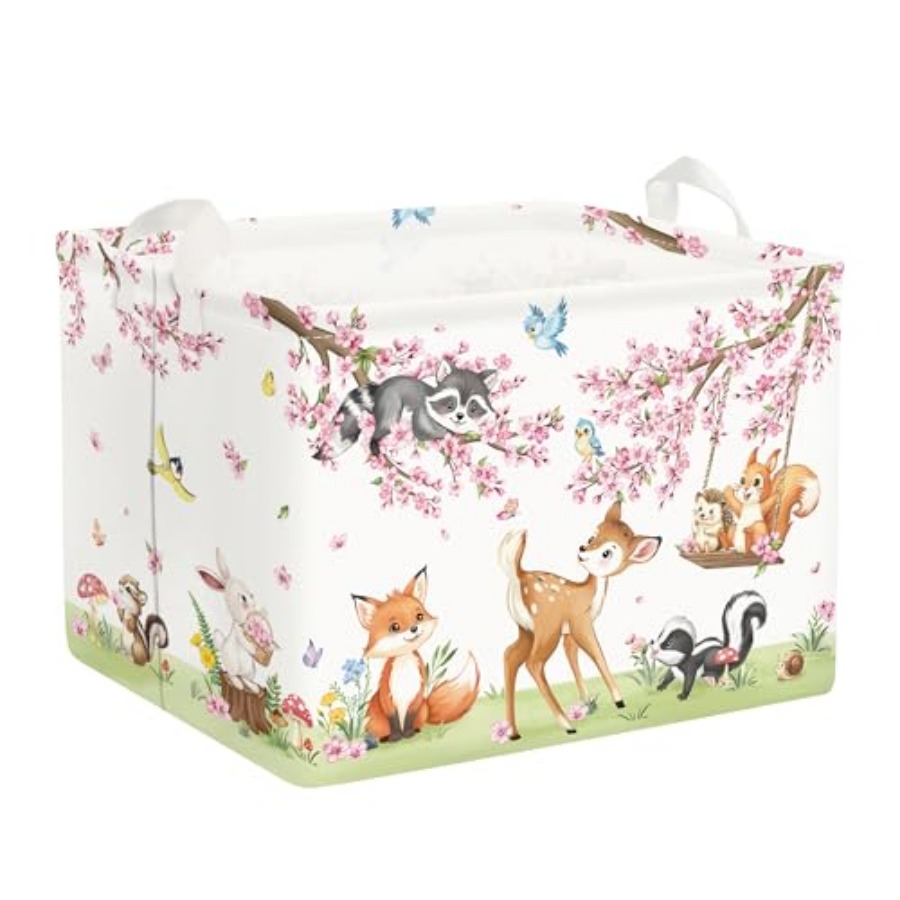 Forest Animal Baby Storage Bas - Animals Baby Nursery avis et prix