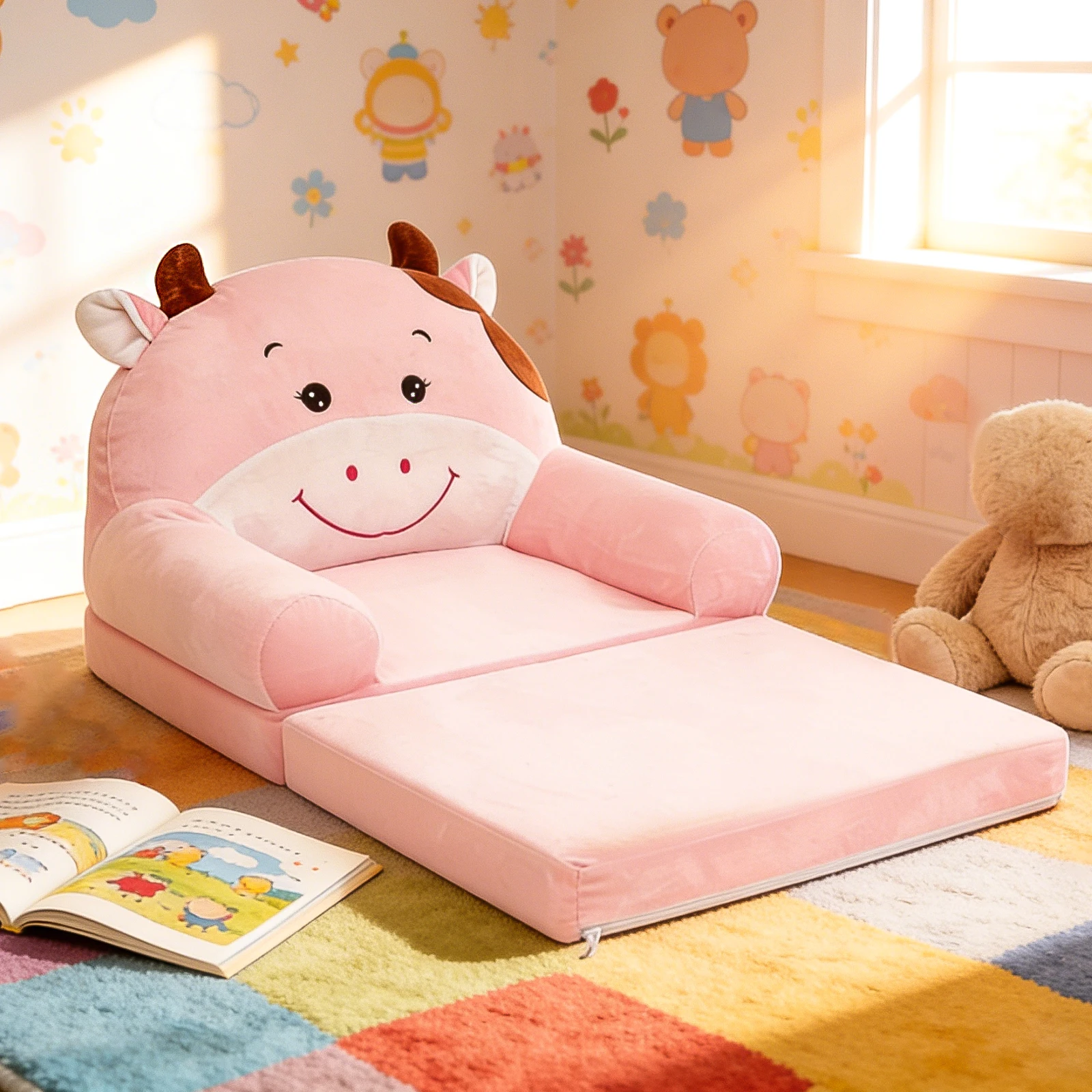 Foldable Kids Sofa Baby Seat C - Baby Nursery Chair avis et prix