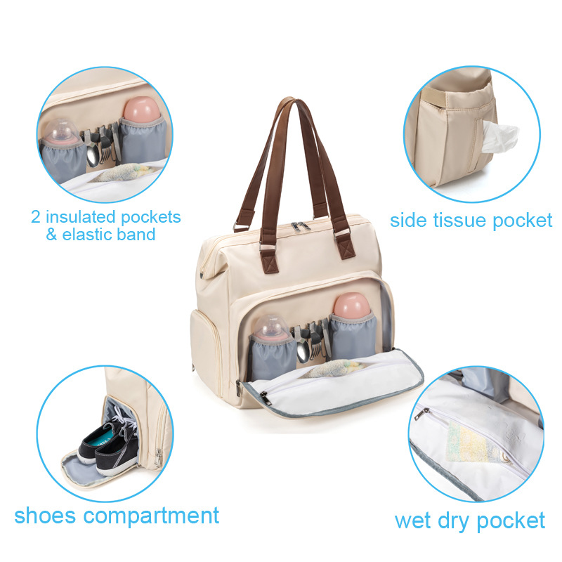 3pcs/set Baby Diaper Bag Baby  - Baby Nursery Backpack avis et prix