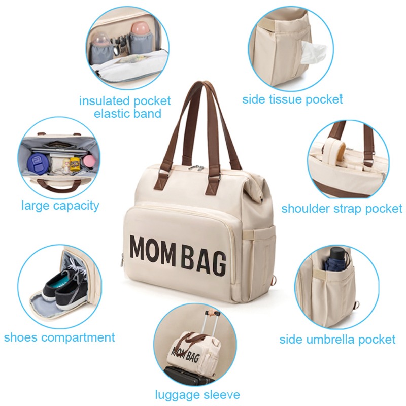 3pcs/set Baby Diaper Bag Baby  - Baby Nursery Backpack avis et prix