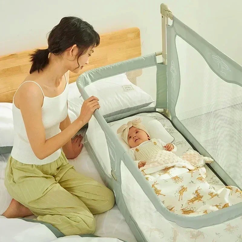 Baby Crib Breathable and Visib - Bassinet Bedside Sleeper avis et prix