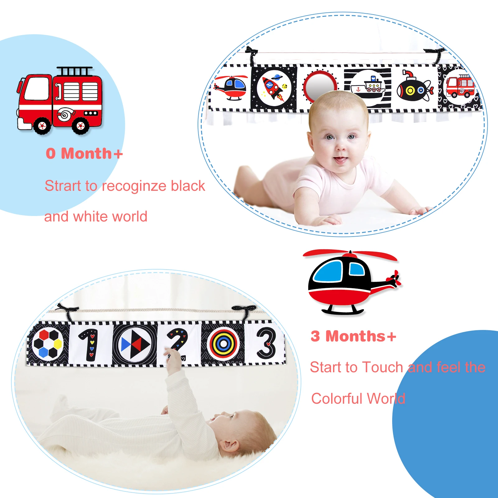 Baby Bedside Cloth Book 0-12 M - Baby Nursery Books avis et prix