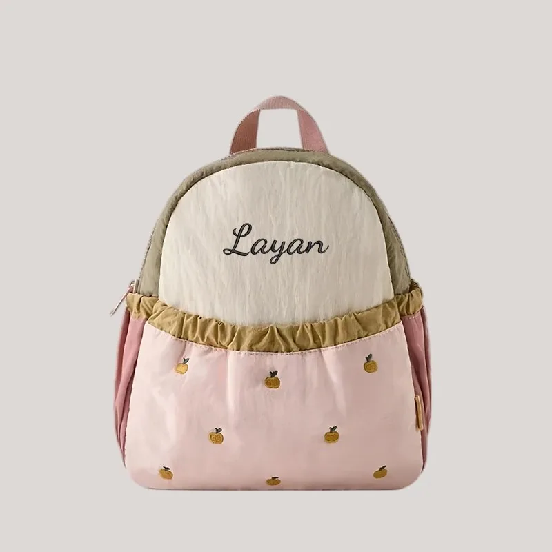 Cute Dopamine Color Blocking K - Baby Nursery Backpack avis et prix