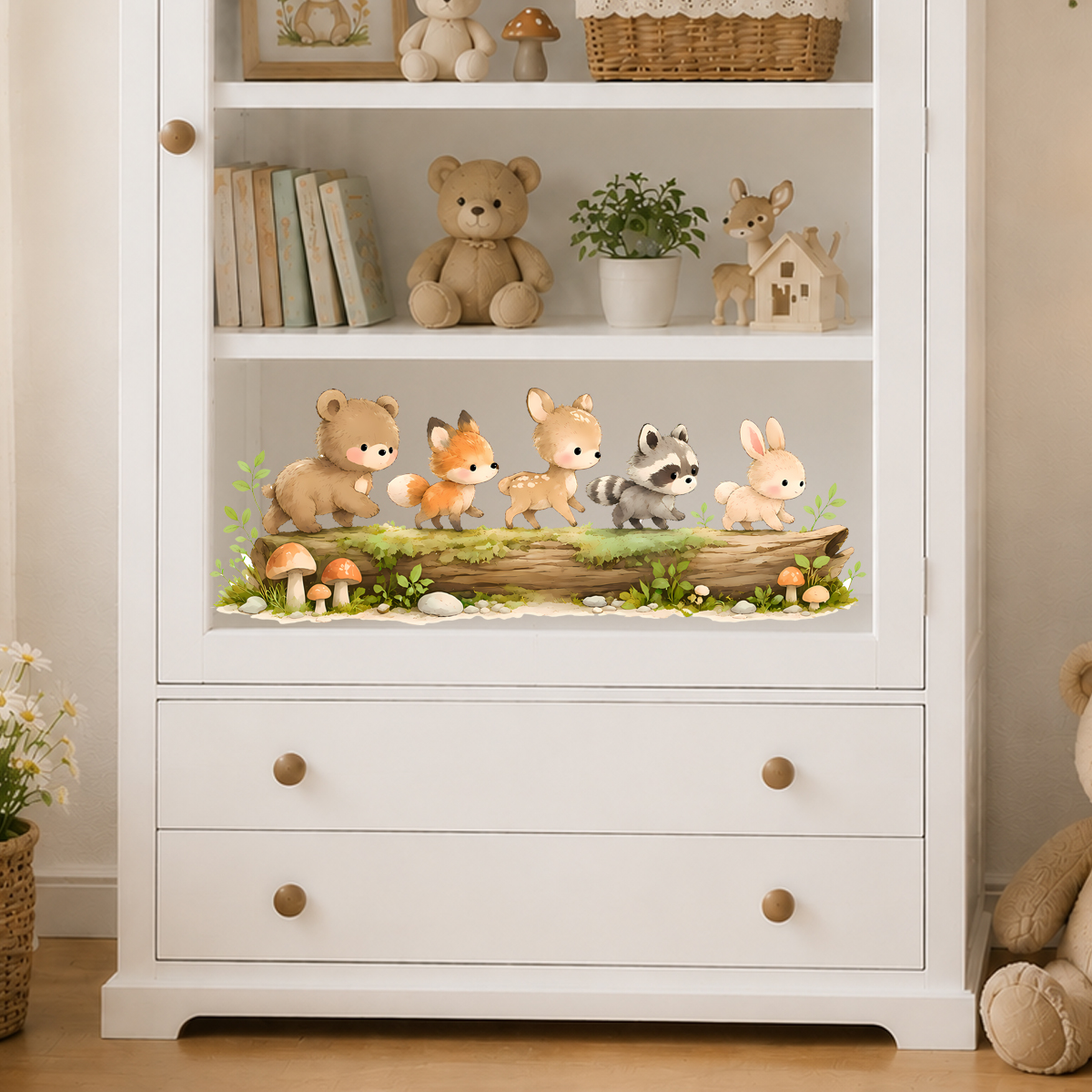 Nursery Forest Animals Window  - Animals Baby Nursery avis et prix