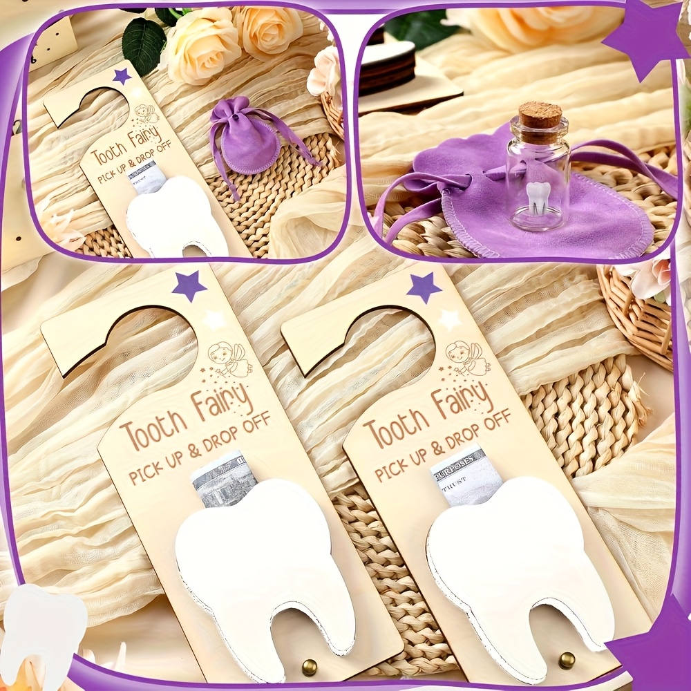 Tooth Fairy Door Sign Decorati - Baby Keepsake Box avis et prix