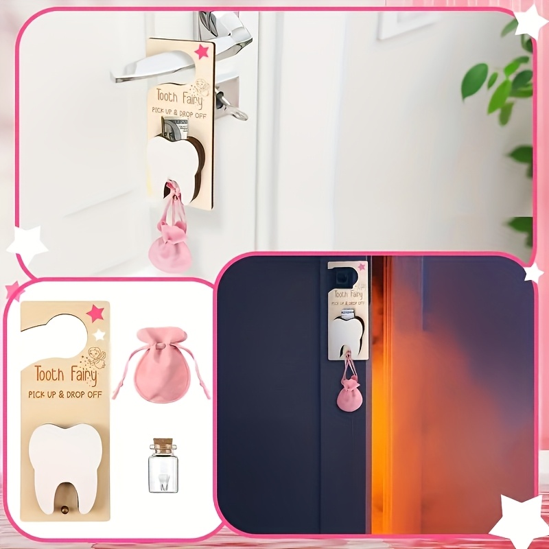Tooth Fairy Door Sign Decorati - Baby Keepsake Box avis et prix