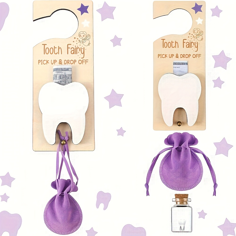 Tooth Fairy Door Sign Decorati - Baby Keepsake Box avis et prix