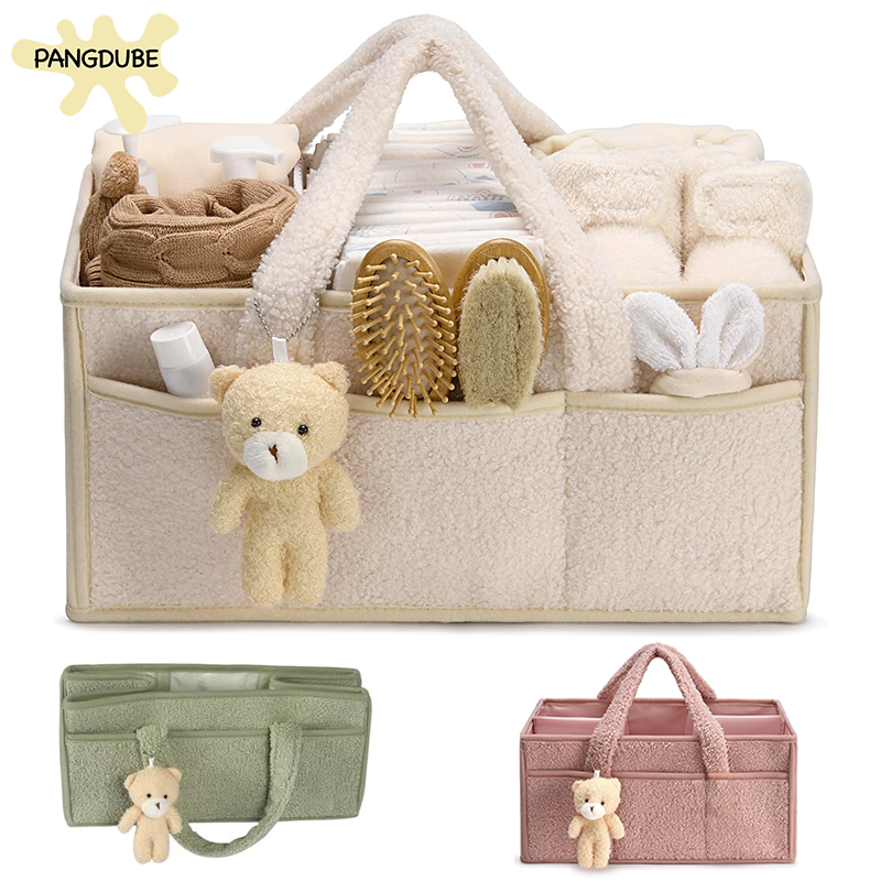 PANGDUBE Plush Diaper Stackers - Baby Nursery Bags avis et prix