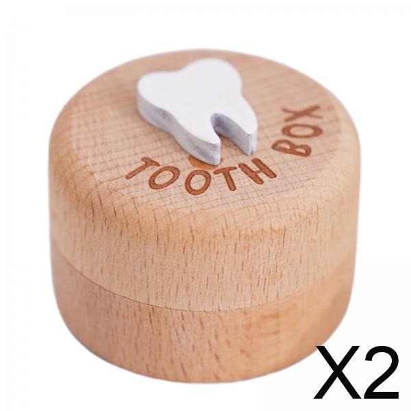 Wooden Teeth Storage Organizer - Baby Keepsake Box avis et prix