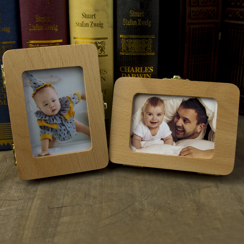 Natural Wooden Baby Teeth Keep - Baby Keepsake Box avis et prix