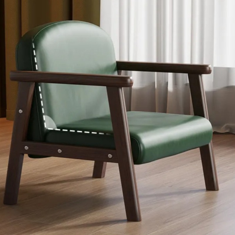 Waxed Leather Kids Armchair To - Baby Nursery Chair avis et prix