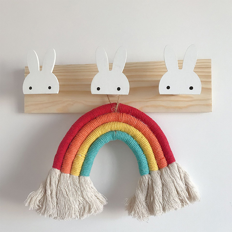 Girl Decorative Hooks Wooden W - Baby Nursery Hooks avis et prix