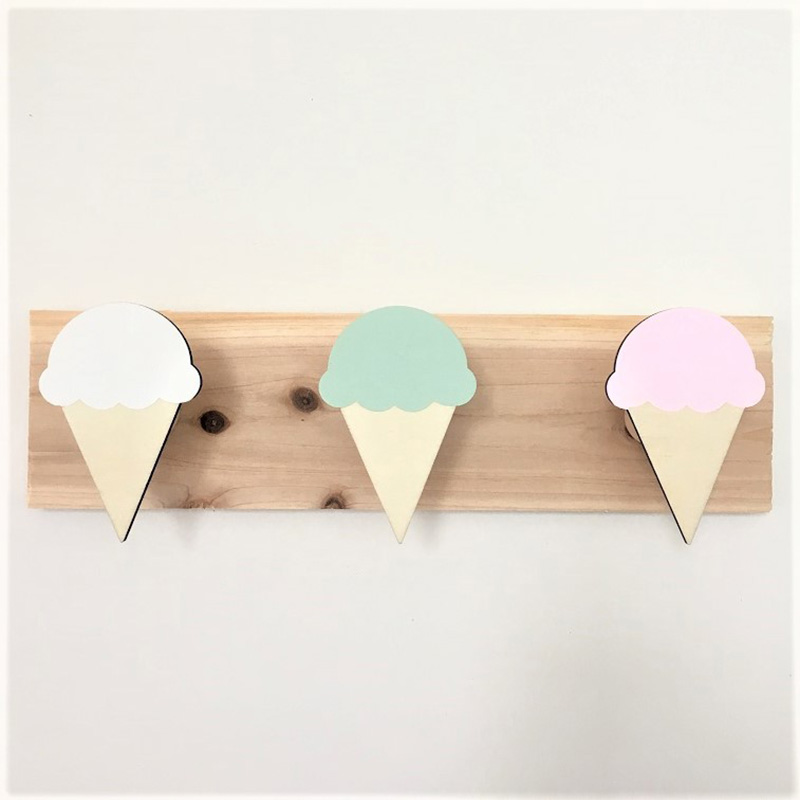 Girl Decorative Hooks Wooden W - Baby Nursery Hooks avis et prix