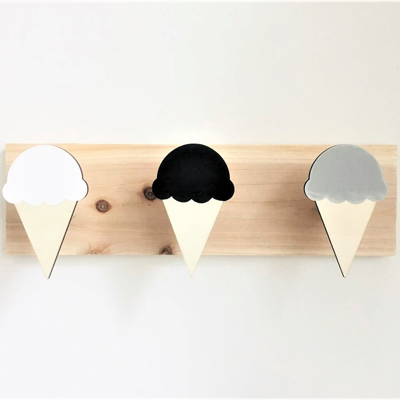 Girl Decorative Hooks Wooden W - Baby Nursery Hooks avis et prix