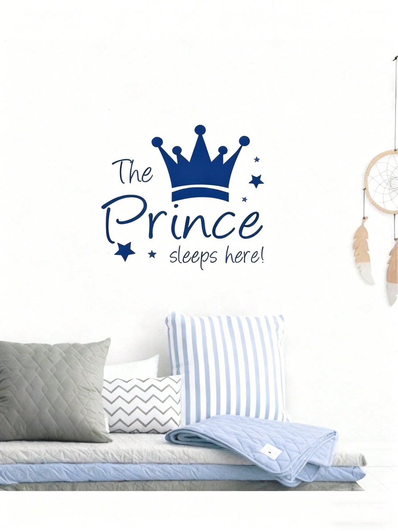 Removable Princess Crown Wall  - Baby Nursery Wallpaper Girl avis et prix