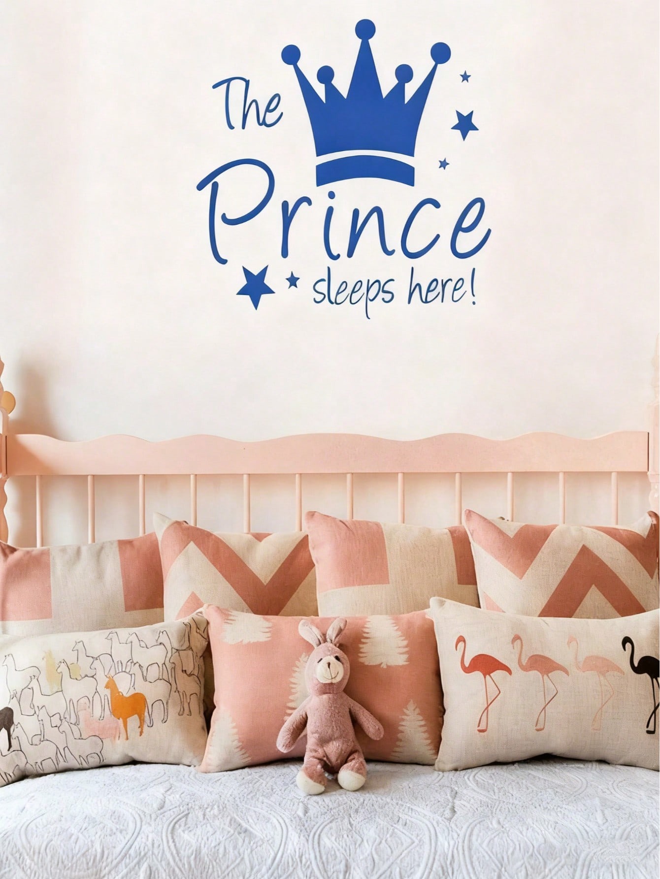 Removable Princess Crown Wall  - Baby Nursery Wallpaper Girl avis et prix