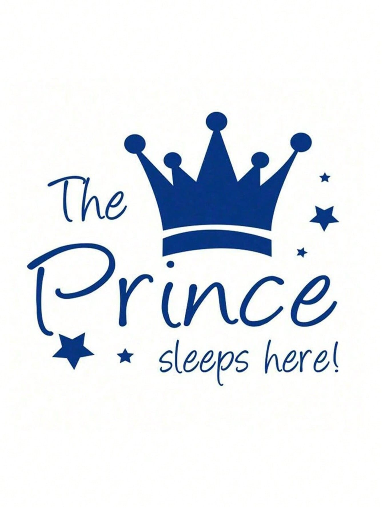 Removable Princess Crown Wall  - Baby Nursery Wallpaper Girl avis et prix