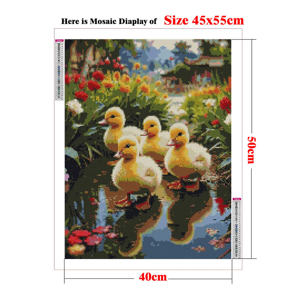 Yellow Duckling Diamond Art Ki - Baby Nursery Yellow avis et prix