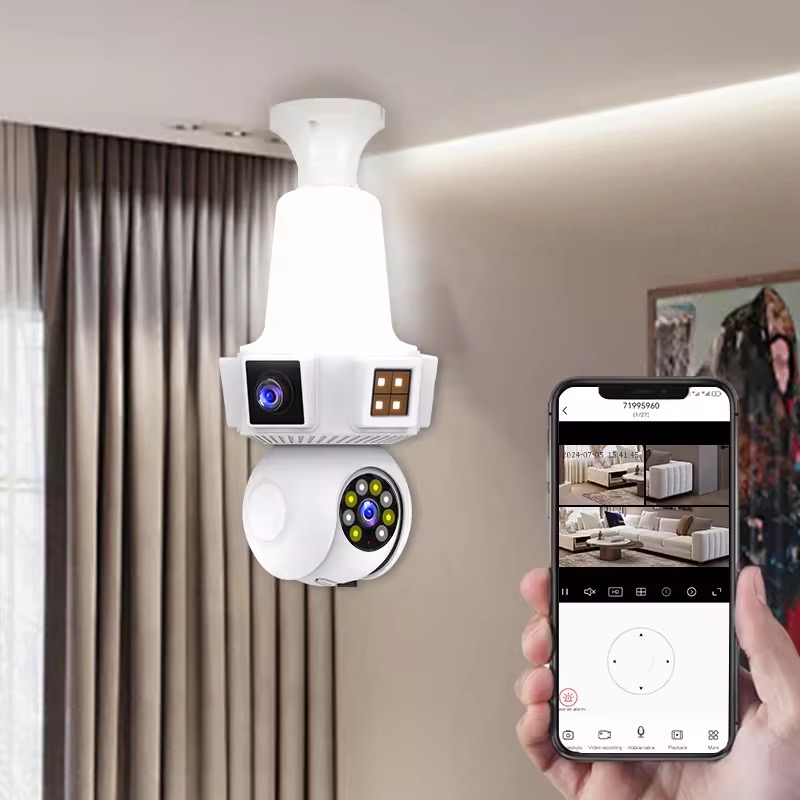 6MP V380pro APP Dual Lens Full - Baby Monitor Split Screen avis et prix