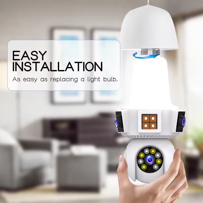 6MP V380pro APP Dual Lens Full - Baby Monitor Split Screen avis et prix