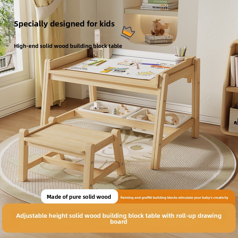 Solid wood tables and chairs,  - Baby Nursery Chair avis et prix
