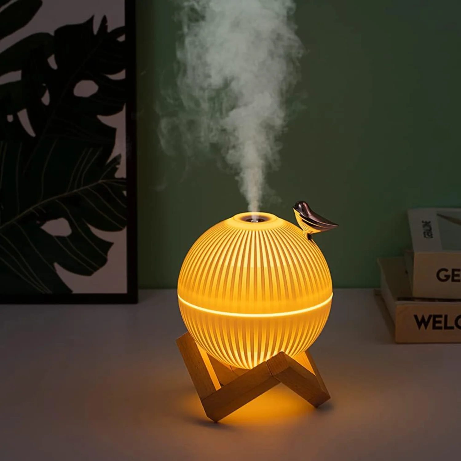 Cool Mist Mini Humidifier. Cut - Baby Nursery Yellow avis et prix