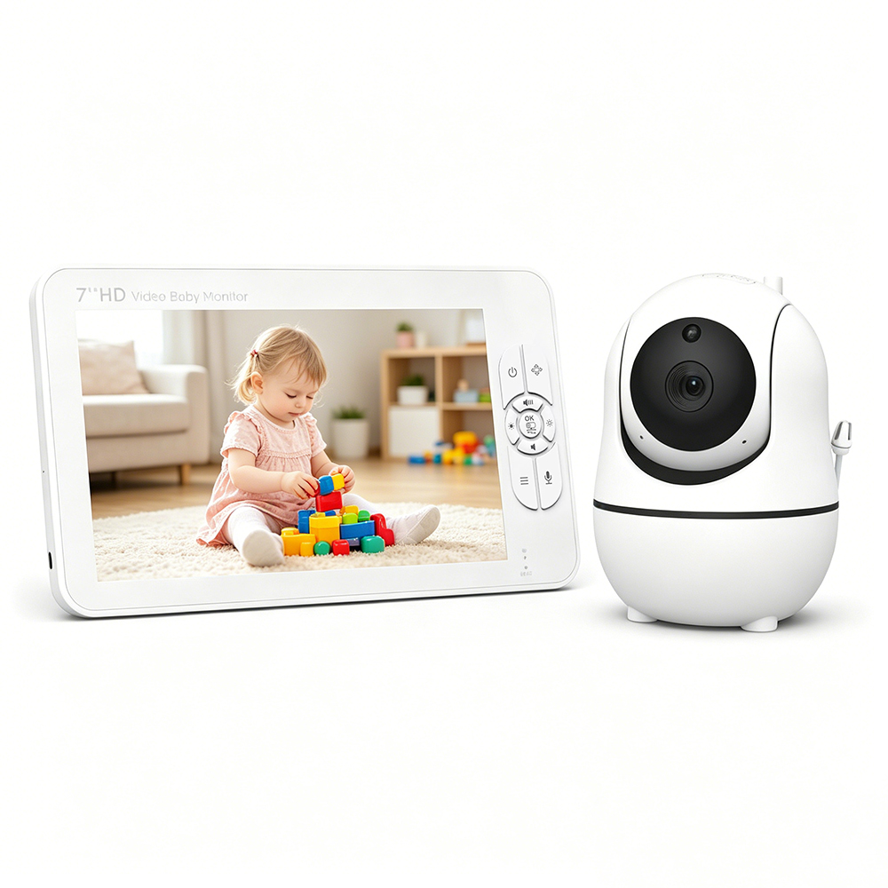 7 Inch Split-Screen Baby Monit - Baby Monitor Split Screen avis et prix